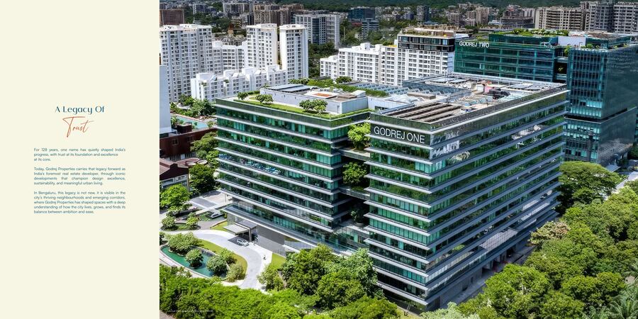 Godrej Properties — actual project photograph Godrej One, Vikhroli