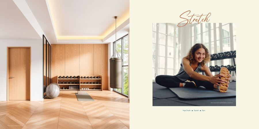 Godrej Aveline gym and yoga studio